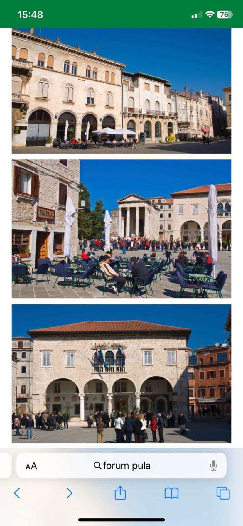 Апартаменты Augusta Пула Экстерьер фото